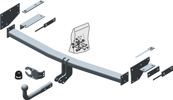 BRINK - Renault Koleos (2008 - 2017) European Towbar