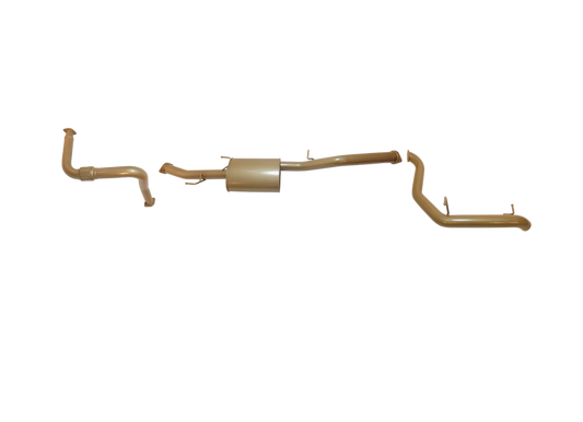 King Brown - Mitsubishi NM Pajero TD 2000/2002 - Single 3" with Rear Pipe Only Kit