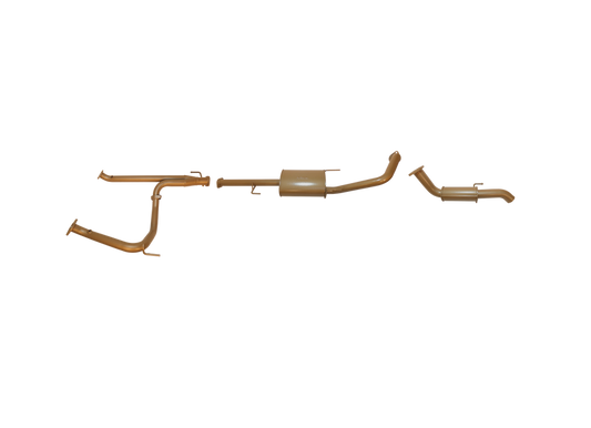 KingBrown - Toyota Prado 120 Series 4.0L V6 Petrol (2002-2009) SUV Single 2 1/2" with CAT Delete Kit Exhaust