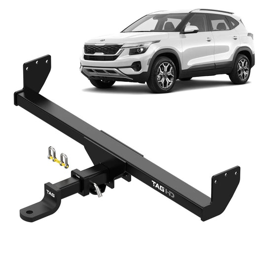 TAG Heavy Duty Towbar and Universal Wiring Harness for KIA Seltos 2019-on | 1250kg towing - T7K787-K301