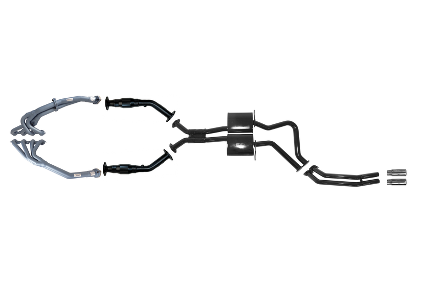 Pacemaker - Holden VZ 6.0L 8 Cylinder Ute Try-Y Headers 2 1/2 Inch System With Rear Pipe Only