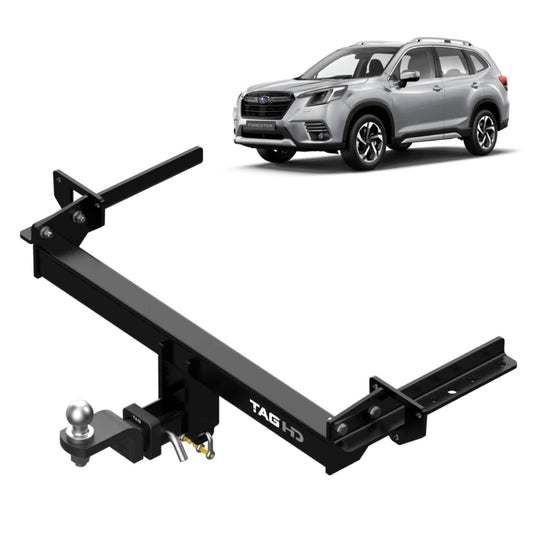 TAG Heavy Duty Towbar & Direct Fit Wiring Harness for Subaru Forester SK 2018-on | 1800kg towing - T7S763-K201