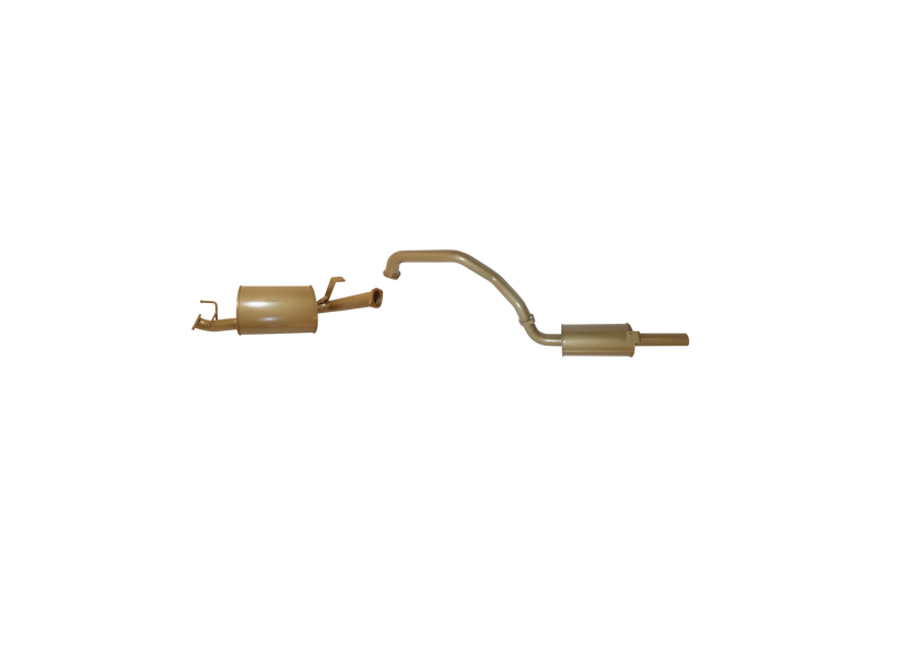 King Brown - Toyota Landcruiser 100/105 Series 6 Cyl 4.2L Diesel 1998/2008 Non Turbo - Single 2 1/2" Kit