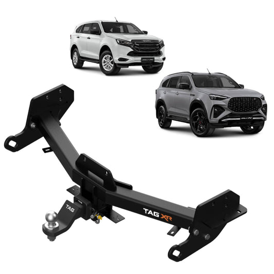 TAG Extreme Recovery Towbar & Direct Fit Wiring Kit for Isuzu MU-X 2021-on | 3500kg towing - TXR832-K201