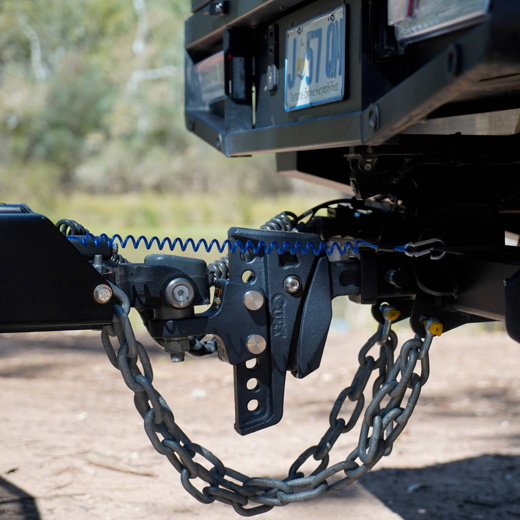 CURT - Rebellion XD ShockDrop Ball Mount (50mm Tow Ball Kit)