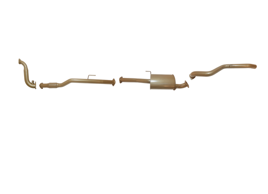 King Brown - Holden Colorado RG 2.8L TD 2012 to September 2016 (without DPF/Air Purifier) - Single 3" Kit