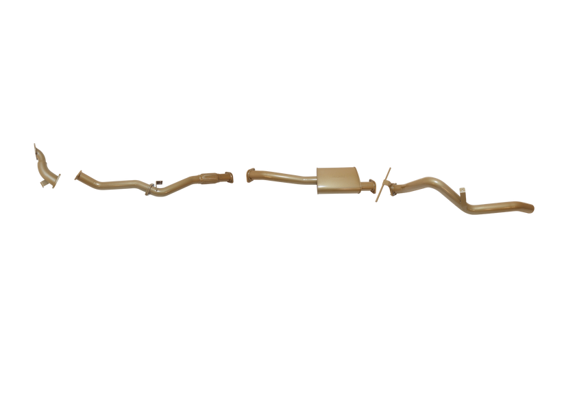 King Brown - Nissan Navara D22 3L TD 2002 to 2006 - Single 3" Kit