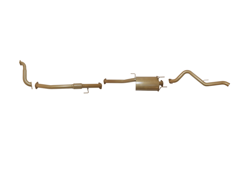 King Brown - Isuzu DMAX 3L TD July 2012 to current - Single 3" Kit