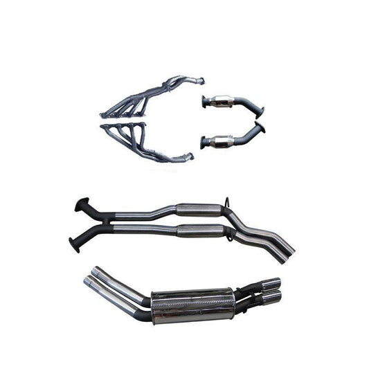 Manta | Dual 2.5″ Full Exhaust System with Extractors | Holden Commodore VT 5.0L V8 Sedan 1997–1999