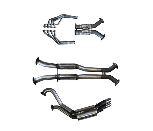 Manta | Dual 3″ Full System with 1 7/8″ Extractors Hotdog/Muffler | Holden HSV Monaro V2 5.7L V8 Coupe 2001–2004