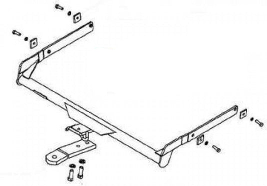 Trailboss - Towbar Suited For Ford Focus Sedan 4D (2005 - 2009)