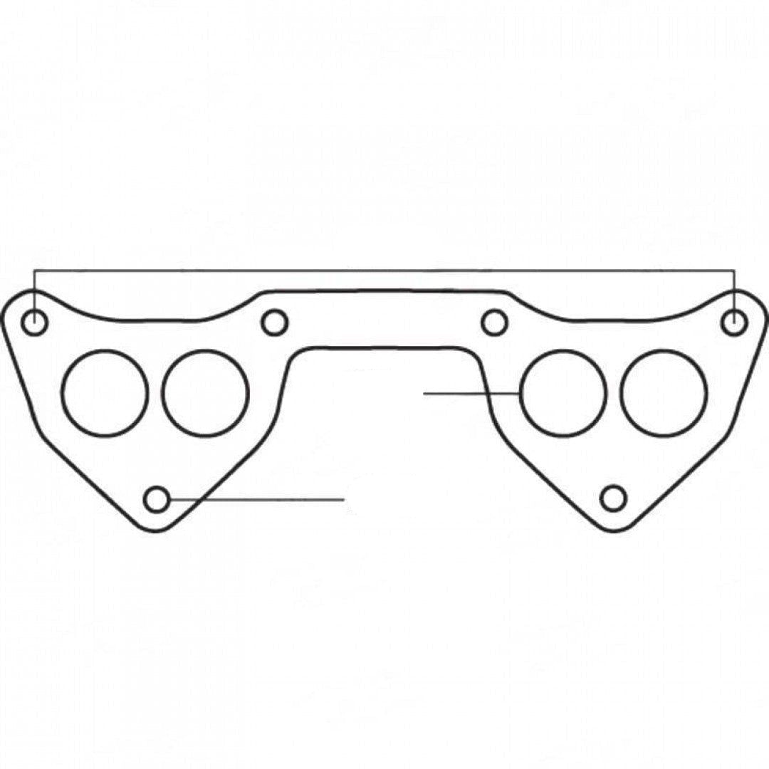 Hyundai Excel, Mitsubishi Colt, Lancer & Mirage, Mitsubishi Orion 4G12, 4G15, G4AJ & G4DJ, 4 Cylinders, Exhaust Manifold