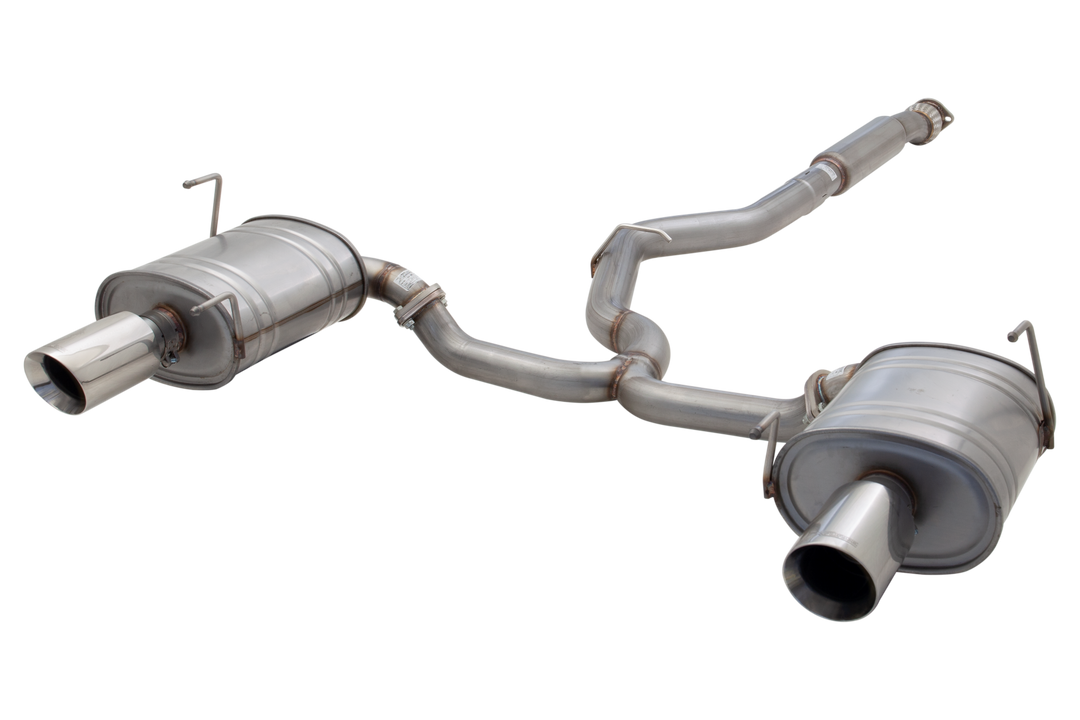 XFORCE - Subaru Forester XT (S3) 2009-2013 3" Inch Raw 409 Stainless Steel Catback Exhaust System