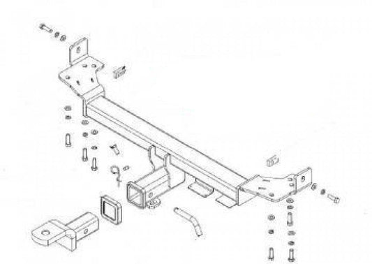 Trailboss - Towbar Suited For Hyundai Tucson (2004 - 2010)