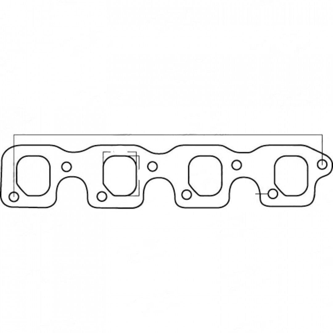 Ford Cleveland 4V 351ci, Exhaust Manifold Gasket