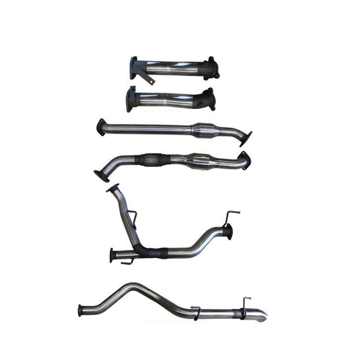 Manta Twin 2.5″ to 3″ Stainless Turbo Back Exhaust with Cat & Muffler | Toyota Landcruiser 200 Series VDJ200 2007–2015
