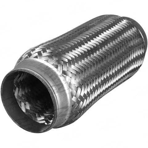 Flexible Bellow - 3-1/2" (89mm) I.D. x 12" (305mm) Length, Stainless Steel