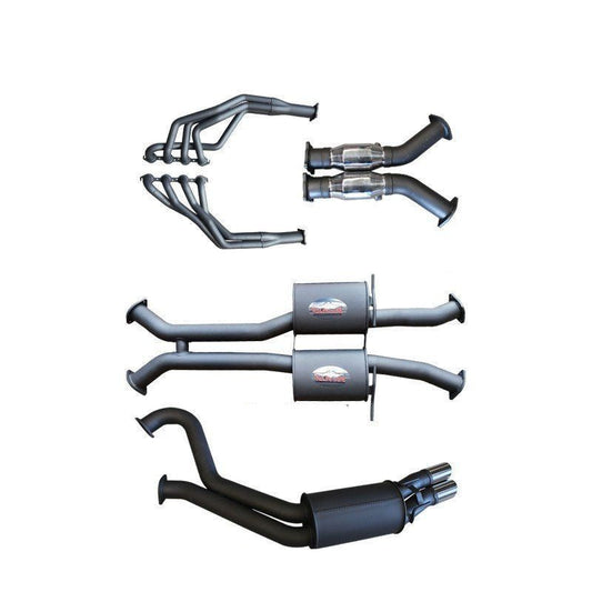Manta | Dual 3″ Full Exhaust System with 1 7/8″ Extractors | Holden Commodore VT–VZ V8 Sedan 1999–2006
