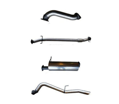 Manta 3″ Stainless Turbo Back Exhaust with Muffler, without Cat | Mitsubishi Triton MN 2.5L CRD Manual Ute 2008–2015