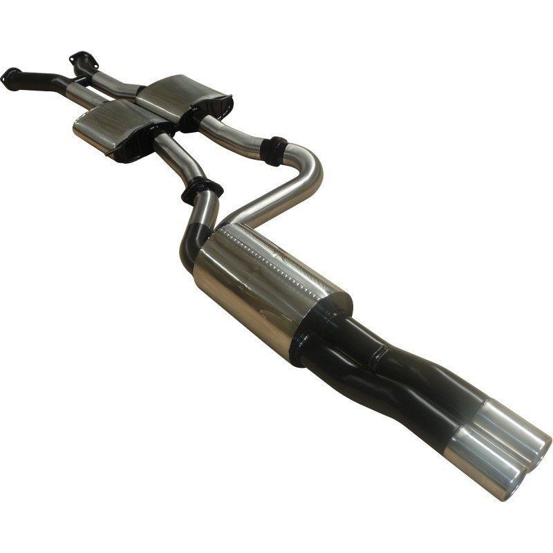 Manta Twin 3″ Stainless Cat Back Exhaust | Holden Commodore VP VR VS 5.0L V8 Sedan 1991–1997