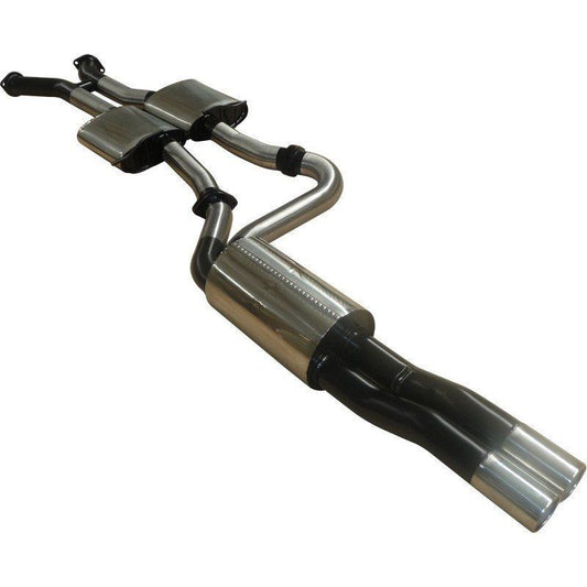 Manta Twin 3″ Stainless Cat Back Exhaust | Holden Commodore VP VR VS 5.0L V8 Sedan 1991–1997