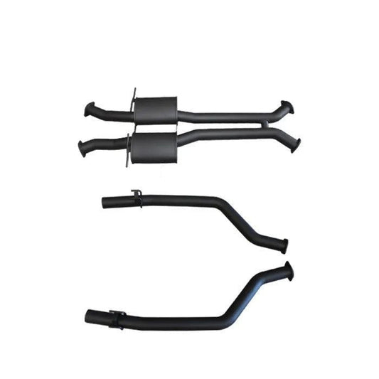 Manta | Dual 3″ Cat Back Muffler/Tailpipe | Holden Commodore VU VY VZ V8 Ute 2000–2007