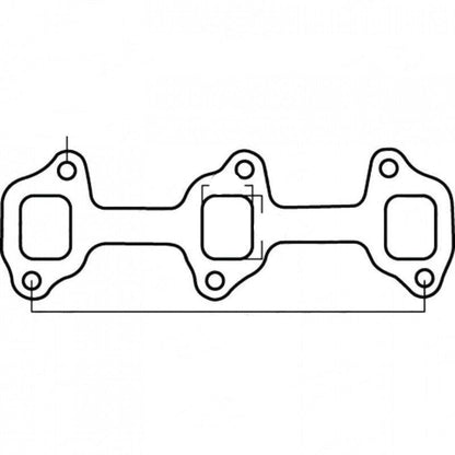 Toyota Land Cruiser HJ45, H 3.6L, Diesel, Exhaust Manifold Gasket