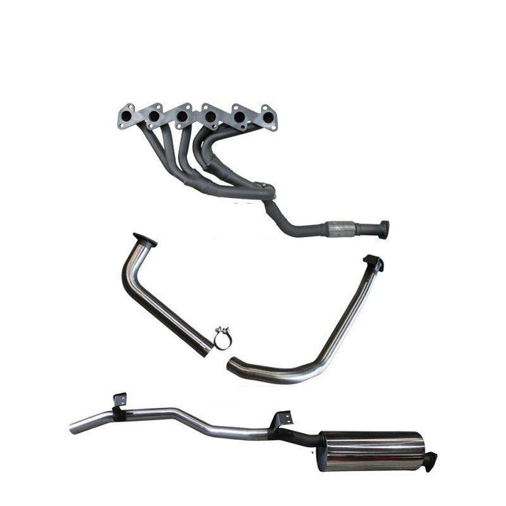 Manta 2.5″ Full Exhaust with Extractors Landcruiser HZJ75 HZJ78 90–06 ...