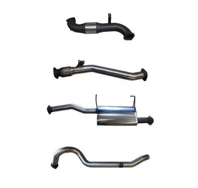 Manta 3″ Turbo Back Cat Muffler Patrol GU 3.0L Ute 2008–2017 ...