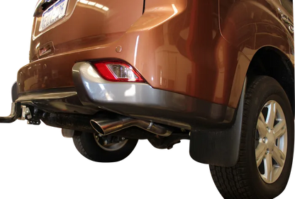Manta 3″ Stainless Turbo Back Exhaust with Cat & Muffler | Isuzu MU-X RF Series 3.0L 4JJ1-TCX (Non-DPF) SUV 2012–2017