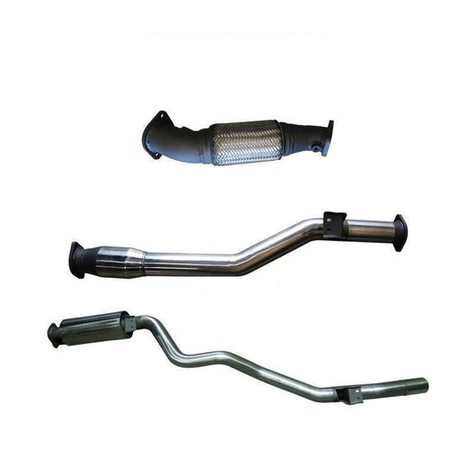 Manta | 3″ Turbo Back Exhaust System with Cat & Rear Muffler | Toyota Landcruiser VDJ76 4.5L V8 Wagon 2007–2016