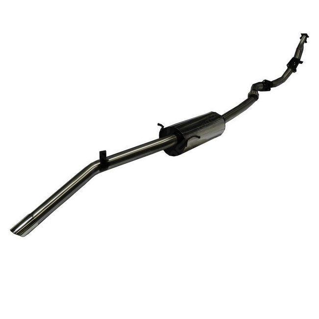 Manta 3″ Stainless Turbo Back Exhaust with Muffler, without Cat | Nissan Navara D22 3.0L Turbo Diesel Ute 2000–2006