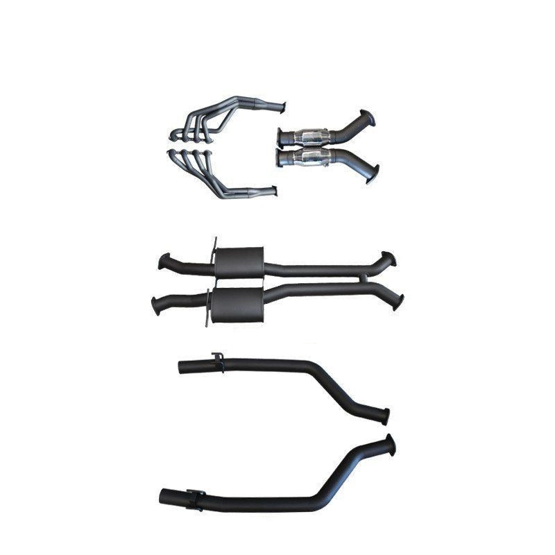 Manta | Dual 3″ Full System with 1 7/8″ Extractors Muffler/Tailpipe | Holden Commodore VU VY VZ V8 Ute 2000–2007