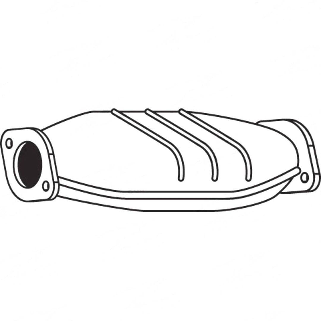 Standard Catalytic Converter - Toyota Celica ST162/R (1985 - 1989) Hatchback & Coupe (2…