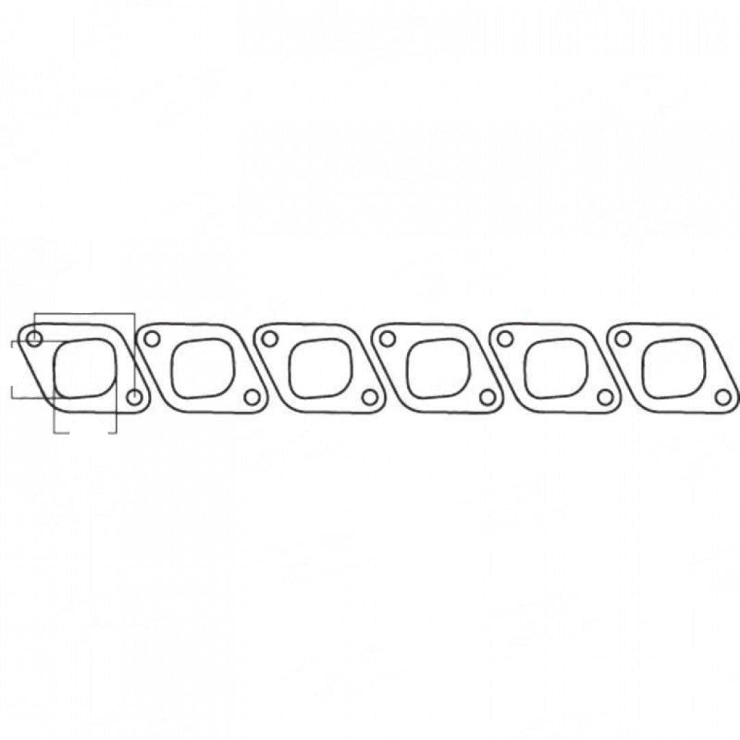 Nissan Patrol GQ Y60 TB42 & TD42, Diesel, 4.2L 6 Pieces, Exhaust Manifold Gasket