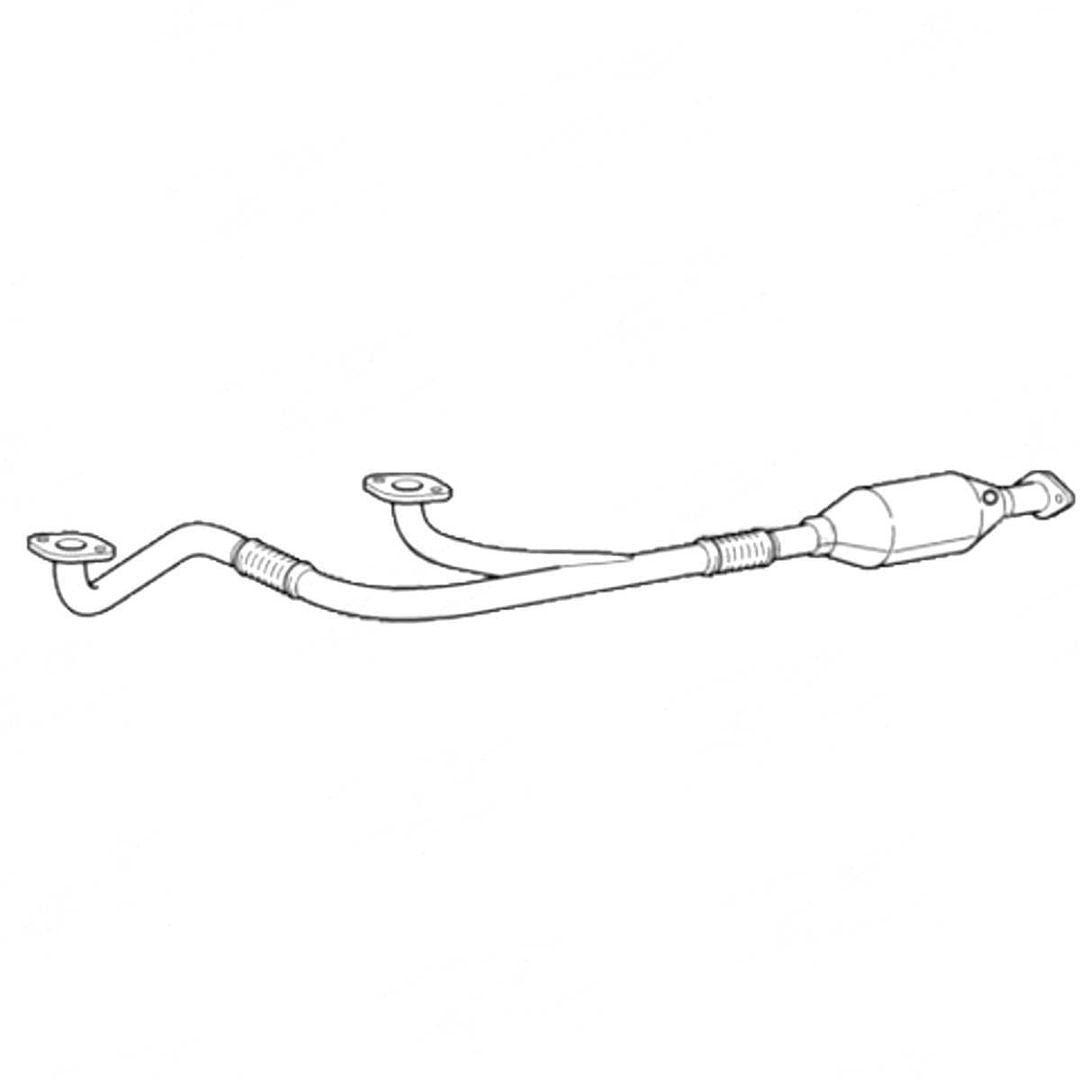 Standard Catalytic Converter - Holden Vectra JS (2000 - 2002) Sedan & Hatchback (2.6L) …
