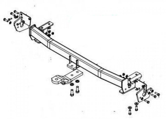 Trailboss - Towbar Suited For Toyota Corolla Sedan (2014 Onwards)