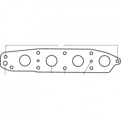 Suzuki Baleno SY416 & Suzuki Grand Vitara SE, Suzuki G16B, Exhaust Manifold Gasket