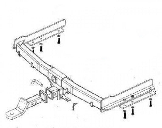 Trailboss - Towbar Suited For Ssangyong Actyon Sports Ute Tub & Cab Chassis (20…