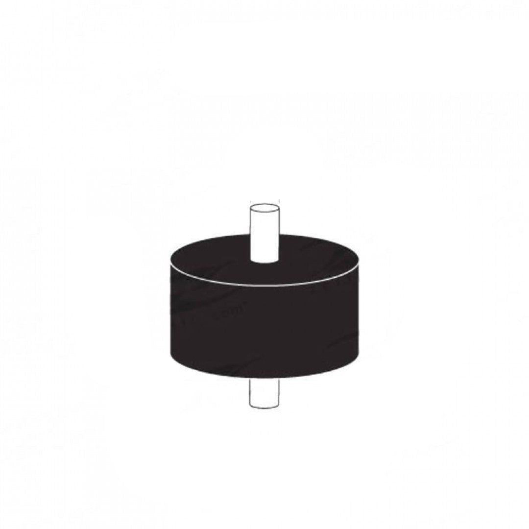Cotton Reel Mounts, Inside Diameter 38mm, Round, M8