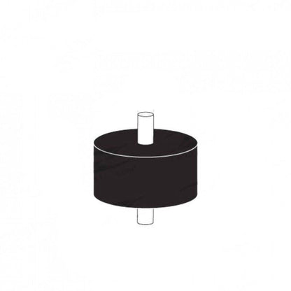 Cotton Reel Mounts, Inside Diameter 38mm, Round, M8