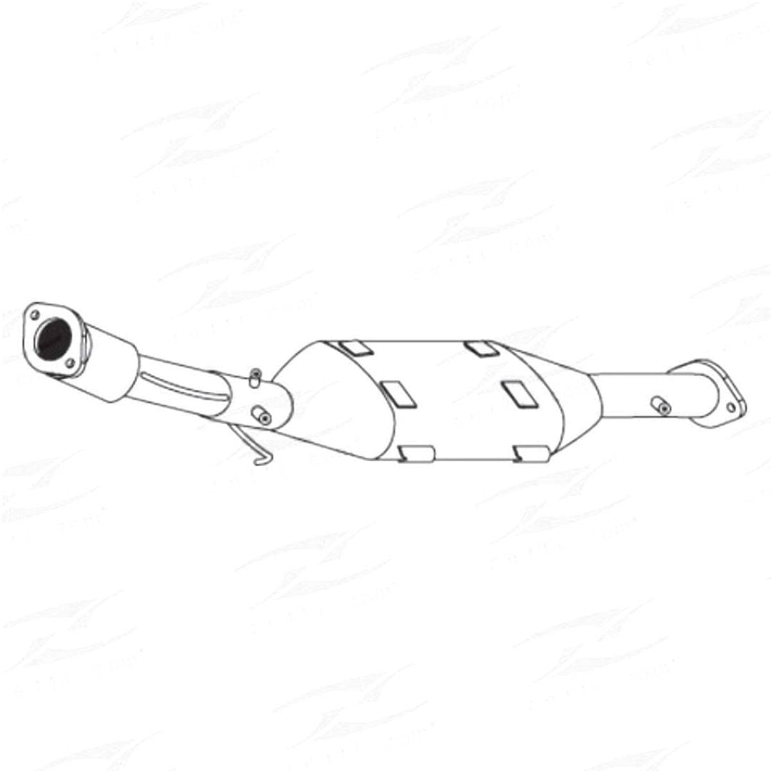 Standard Catalytic Converter - Nissan X-Trial T31 (2007 - 2014) Wagon (2.5L) Catalytic …