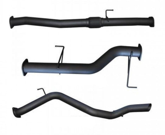 Manta - Isuzu MU-X 2017+ 3.0L - DPF Back Exhaust - 3" Single System - Pipe Only