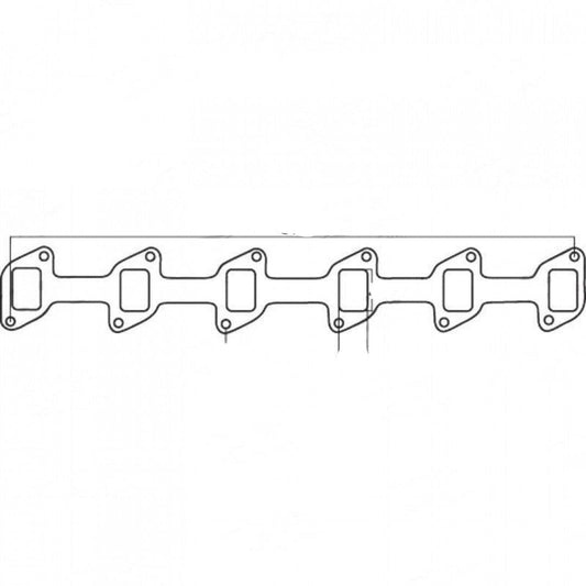Toyota Land Cruiser HJ45 & HJ60, Toyota 2H 3980cc, Diesel - Exhaust Manifold Gasket