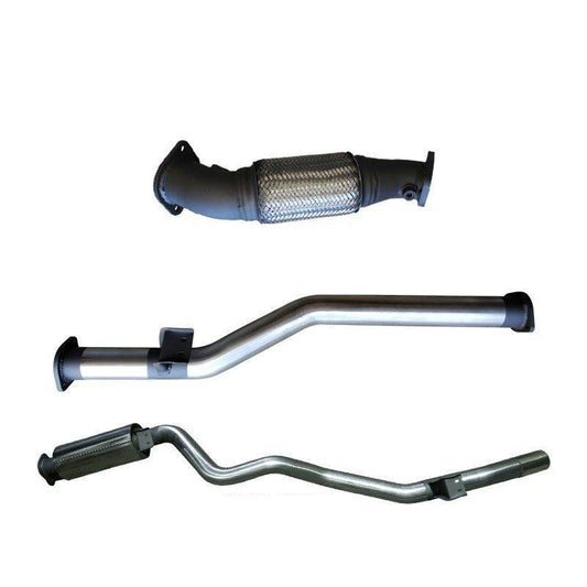 Manta | 3″ Turbo Back Exhaust System without Cat & Rear Muffler | Toyota Landcruiser VDJ76 4.5L V8 Wagon 2007–2016