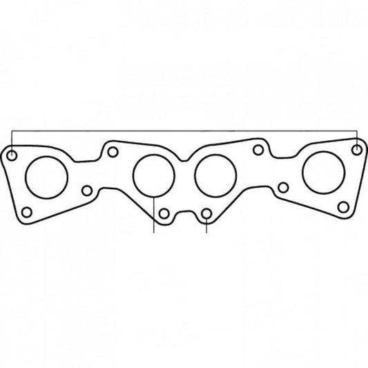 Ford Courier, Mazda B2600, Raider & Bravo 2.6L G6 EFI, 12V - Exhaust Manifold Gasket
