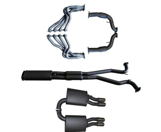 Manta | Twin 3″ Full Exhaust System with 1 7/8″ Headers Muffler/Muffler | Holden Commodore VE & HSV Maloo V8 Ute 2007–2013