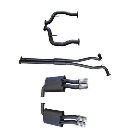 Manta | Twin 2.5″ Cat Back Hotdog/Muffler | Holden Commodore VE & VF Ute V8 6.0L 6.2L & 3.6L SIDI, HSV Maloo 2007–2017