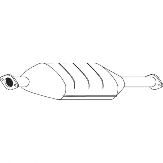 Standard Catalytic Converter - Saab 9000 (1985 - 1998) Seadn & Hatchback (2.3L) Catalyt…