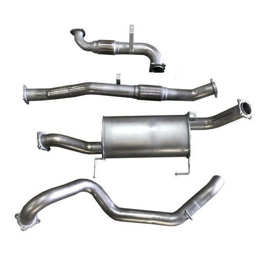 Berklee Performance - Nissan Patrol 3.0L GU 3" Stainless Steel Turbo Back Exhaust System (Ballistic Exhaust)